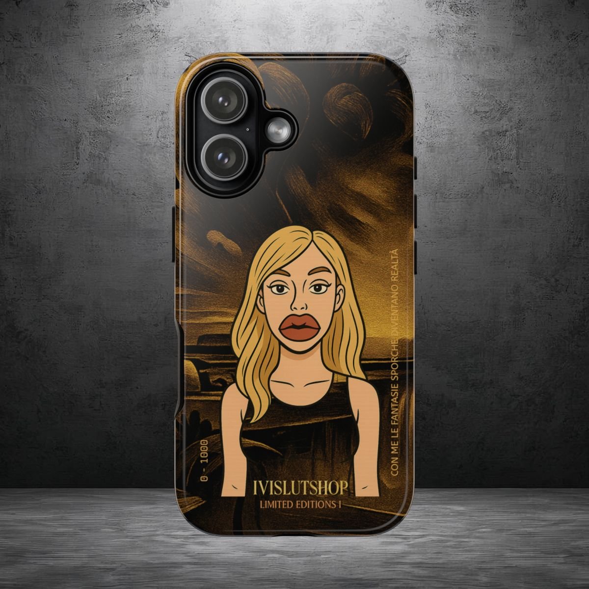 Custodia per iPhone (17) Con me le fantasie sporche diventano realtà — Ivislutshop Edizione Limitata I