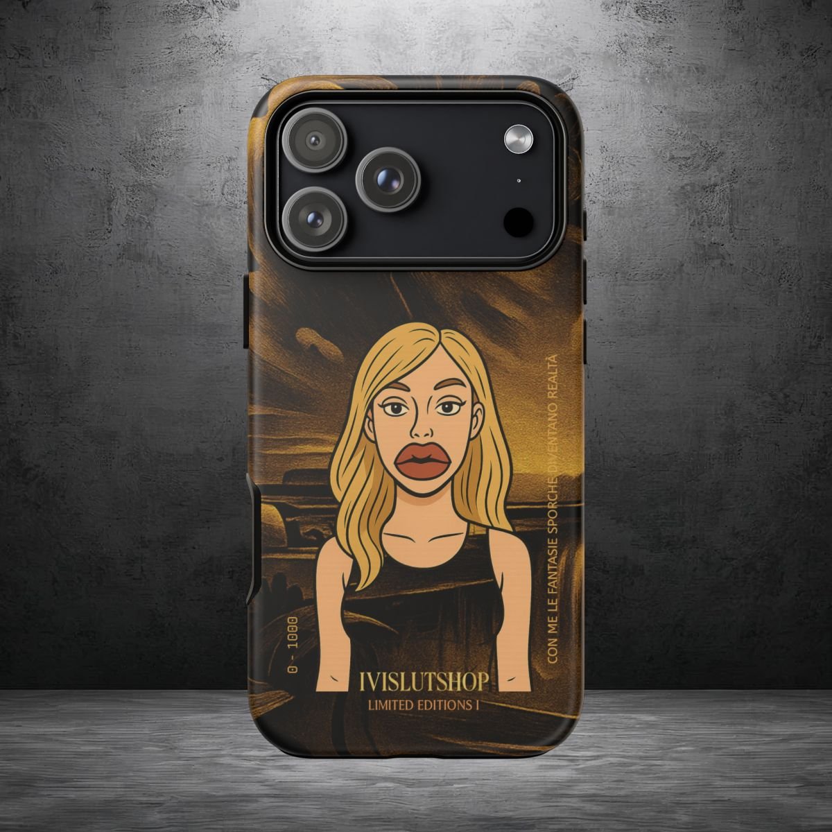 Custodia per iPhone (17) Con me le fantasie sporche diventano realtà — Ivislutshop Edizione Limitata I