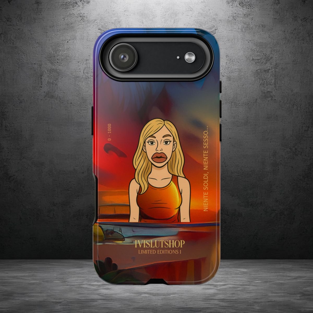 Custodia per iPhone (17) Niente soldi, niente sesso — Ivislutshop Edizione Limitata I