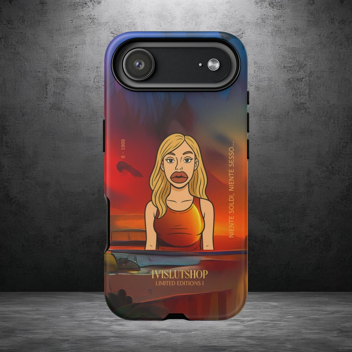 Custodia per iPhone (17) Niente soldi, niente sesso — Ivislutshop Edizione Limitata I